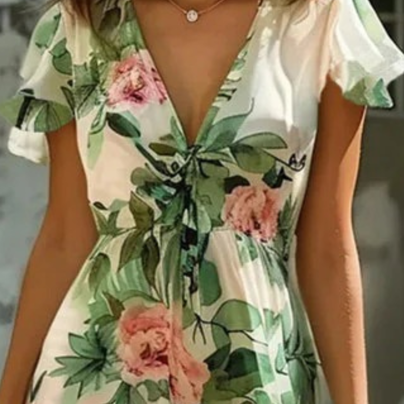Adelina™ - Sommerblomstret kjole