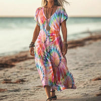 Tie-dye rosa