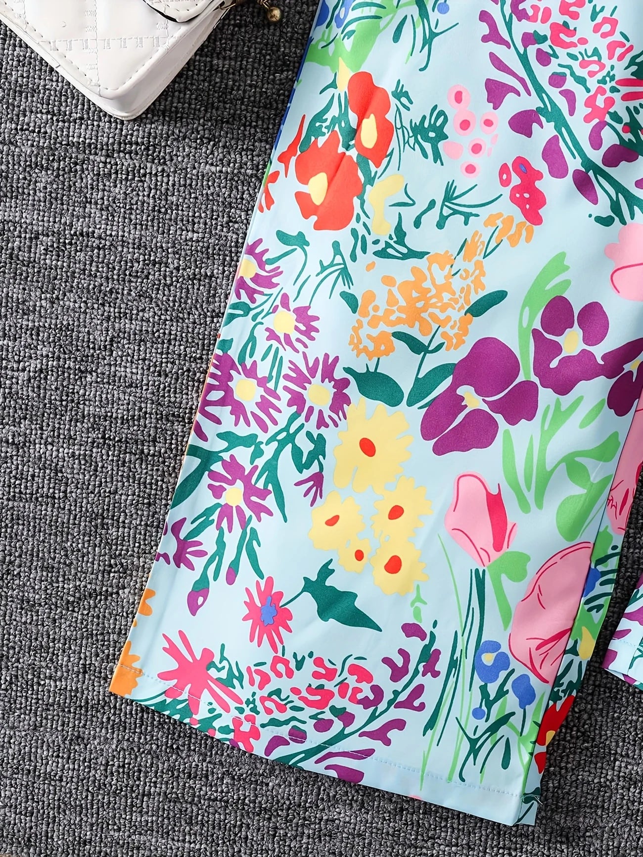 Samantha™ – Blomsterjulejumpsuit til barn