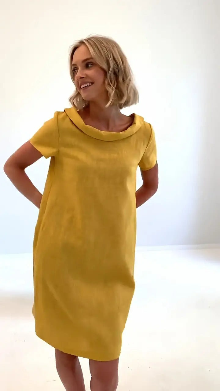 Norina™- Avslappet A-linjekjole