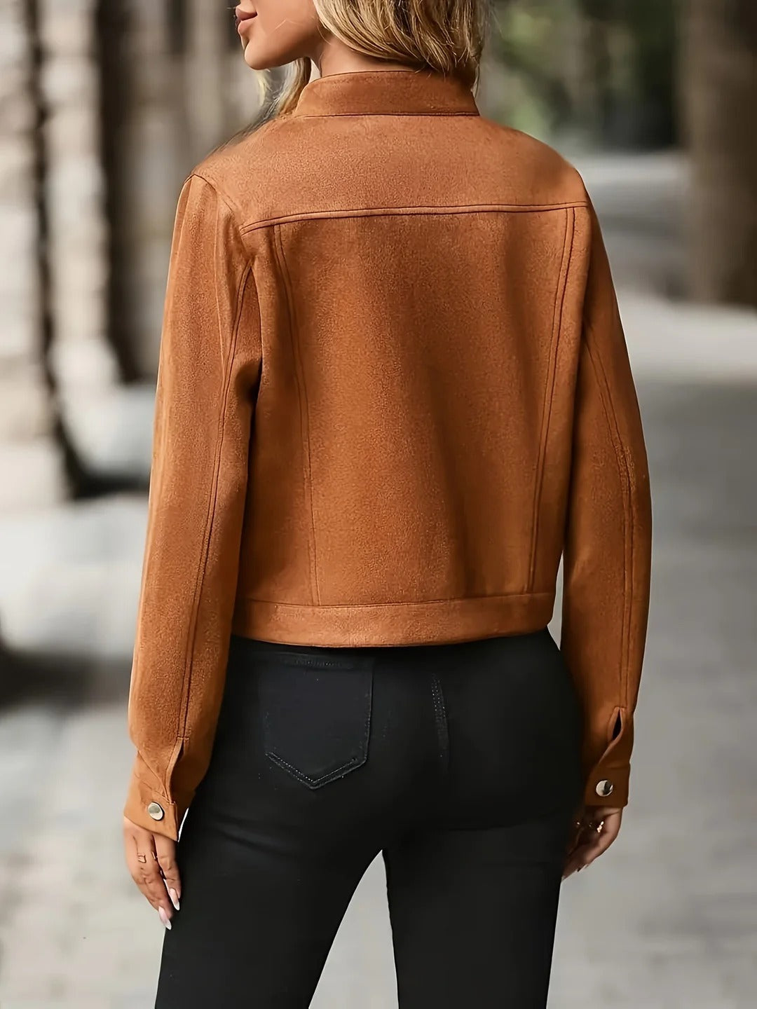 Fiora™- Vintage langermet jakke