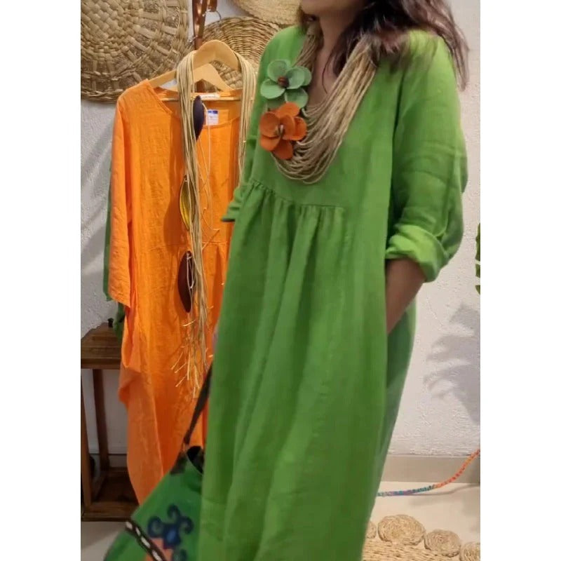 Cyra™ - Flytende boho-kjole