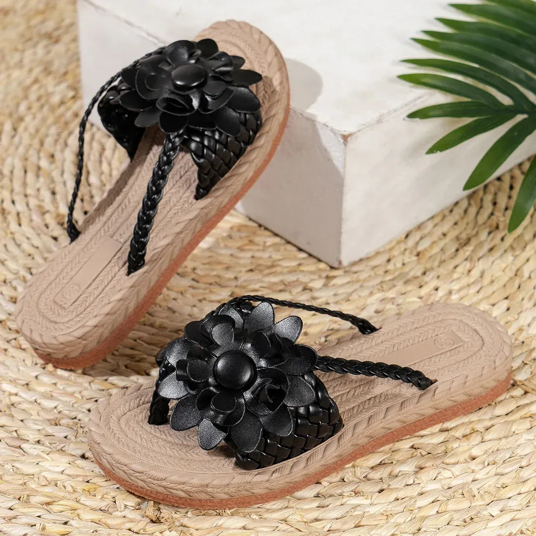 Wilma™ - Stilige, blomstrete sandaler