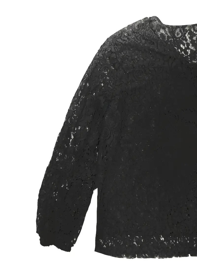 Nora™ - Bohemsk plus size-bluse