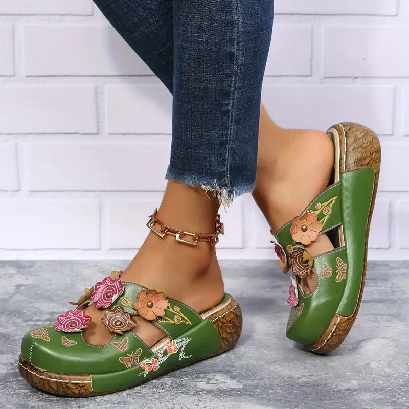 Yliana™ - Blomstrete sandaler for kvinner