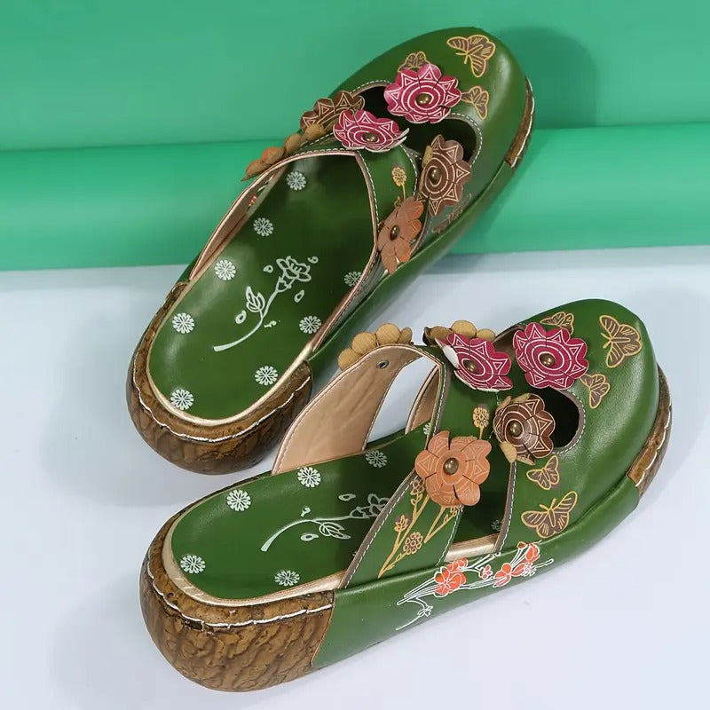 Yliana™ - Blomstrete sandaler for kvinner
