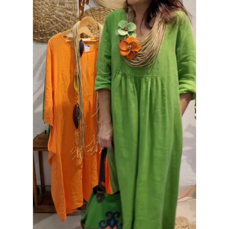 Cyra™ - Flytende boho-kjole