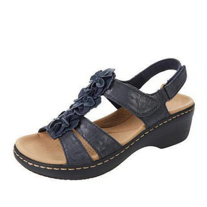 Orina™ - Stilige, blomstrete sandaler