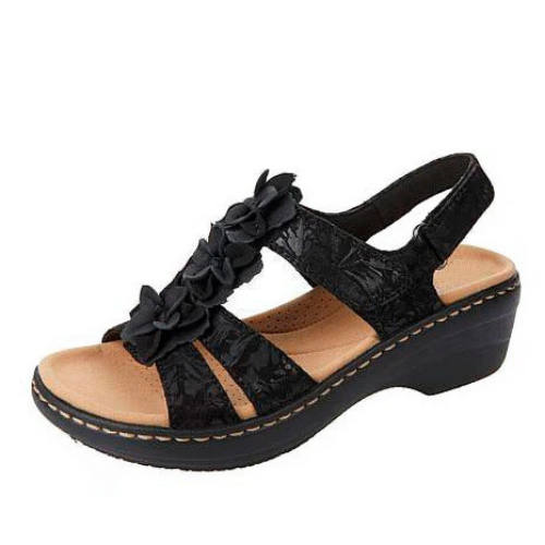Orina™ - Stilige, blomstrete sandaler