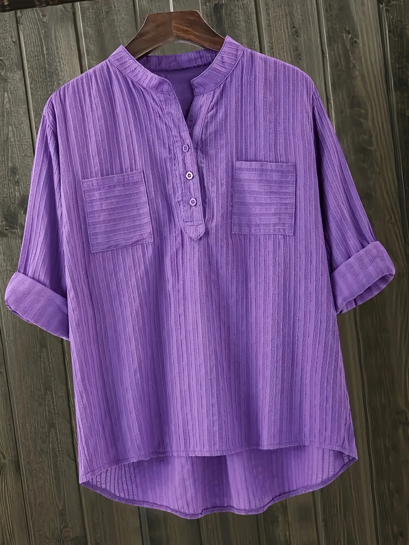 Lianne™ - Klassisk hvit bluse