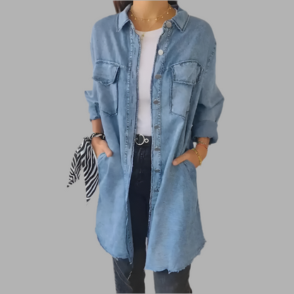 Quinara™- Trendy sommerjakke i denim for kvinner