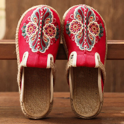 Kathy™ - Vintage-blomstrede sandaler