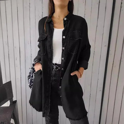 Quinara™- Trendy sommerjakke i denim for kvinner