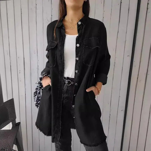Quinara™- Trendy sommerjakke i denim for kvinner