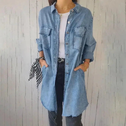Quinara™- Trendy sommerjakke i denim for kvinner