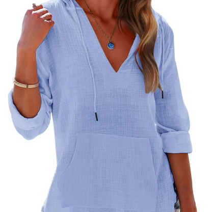 Yelina™- Myk hettegenser topp