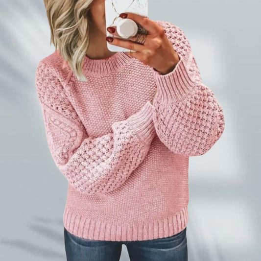 Sannaia™ - Vintage Strikket Genser