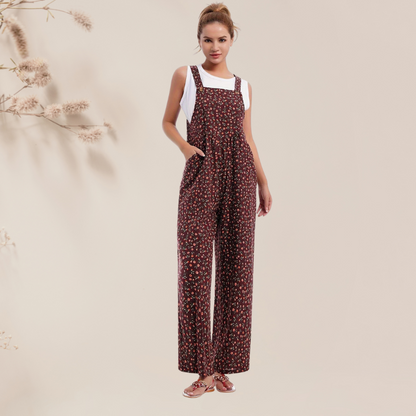 Nilla™ - Vintage blomstret jumpsuit