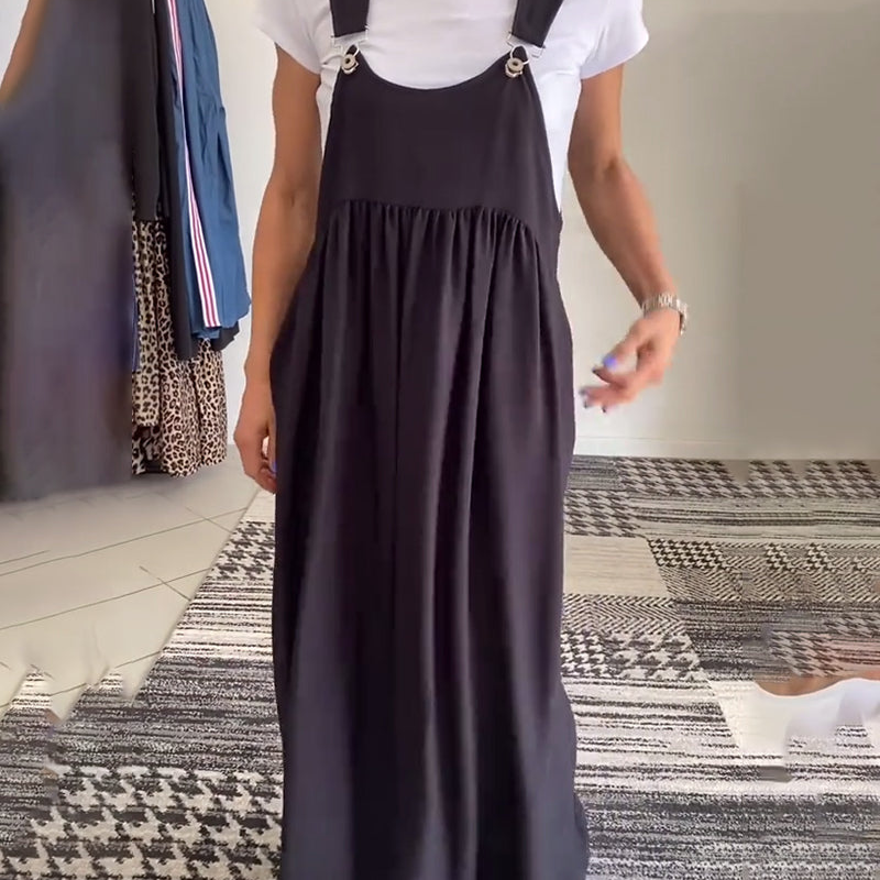 Julia™- Komfortabel jumpsuit maxikjole
