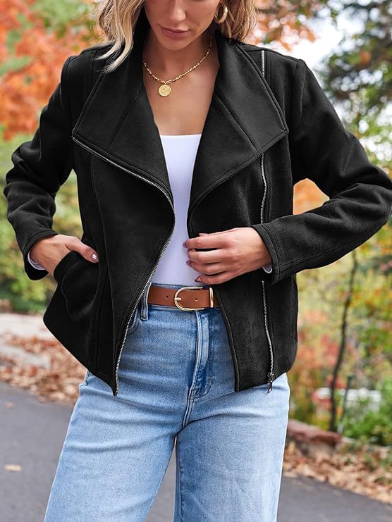 Runa™ - Casual suede jakke