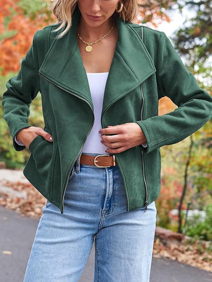 Runa™ - Casual suede jakke