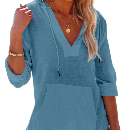Yelina™- Myk hettegenser topp