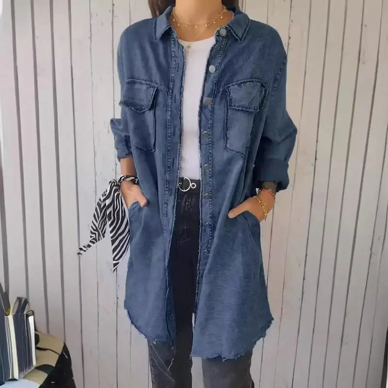 Quinara™- Trendy sommerjakke i denim for kvinner
