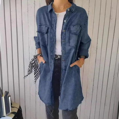 Quinara™- Trendy sommerjakke i denim for kvinner