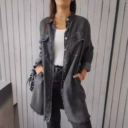 Quinara™- Trendy sommerjakke i denim for kvinner