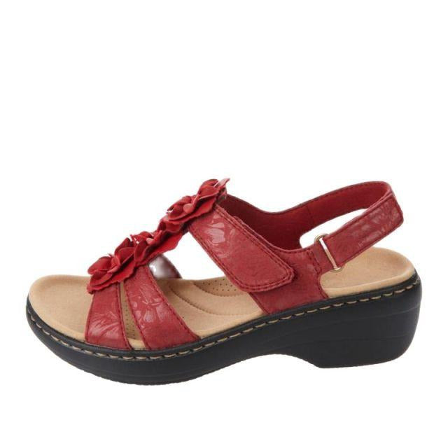 Orina™ - Stilige, blomstrete sandaler