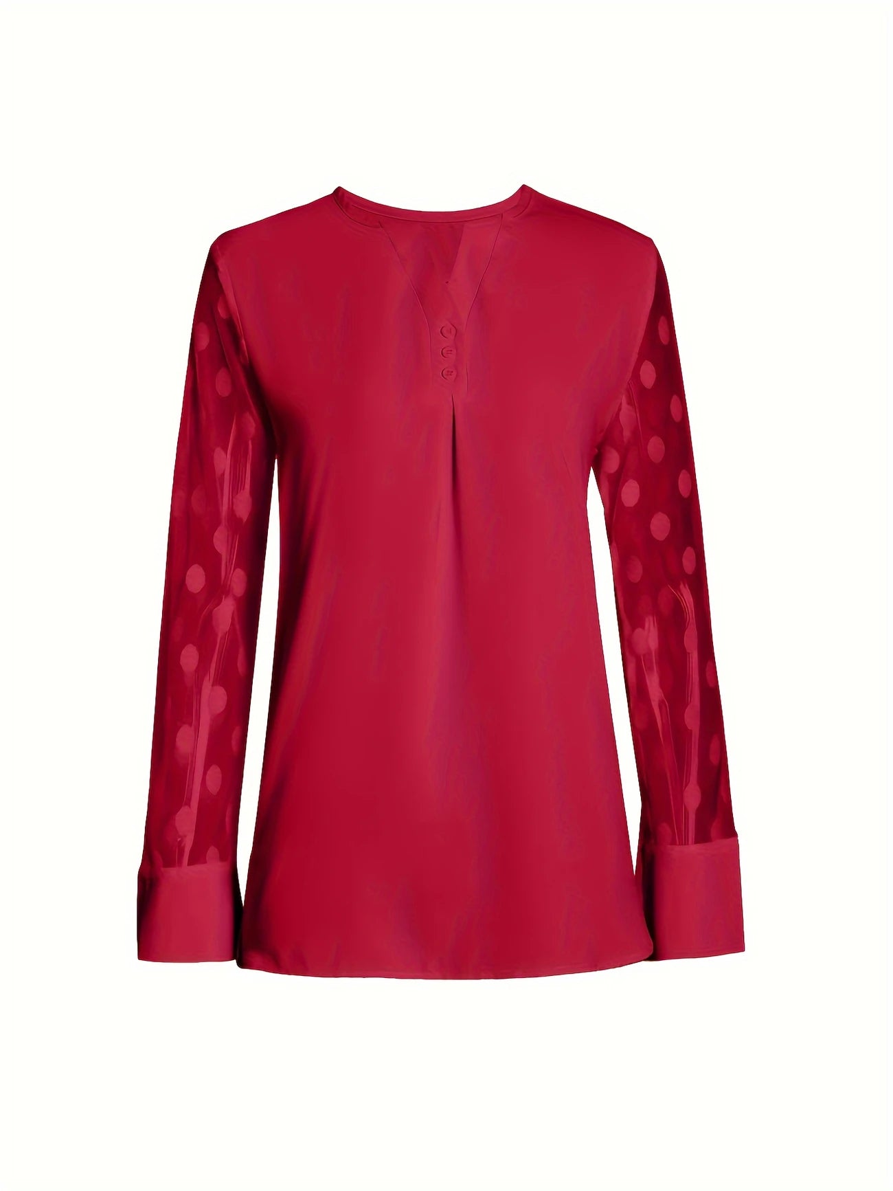 Neri™ - Elegant Topp med Utringning for Kvinner