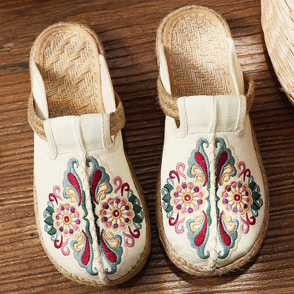 Kathy™ - Vintage-blomstrede sandaler