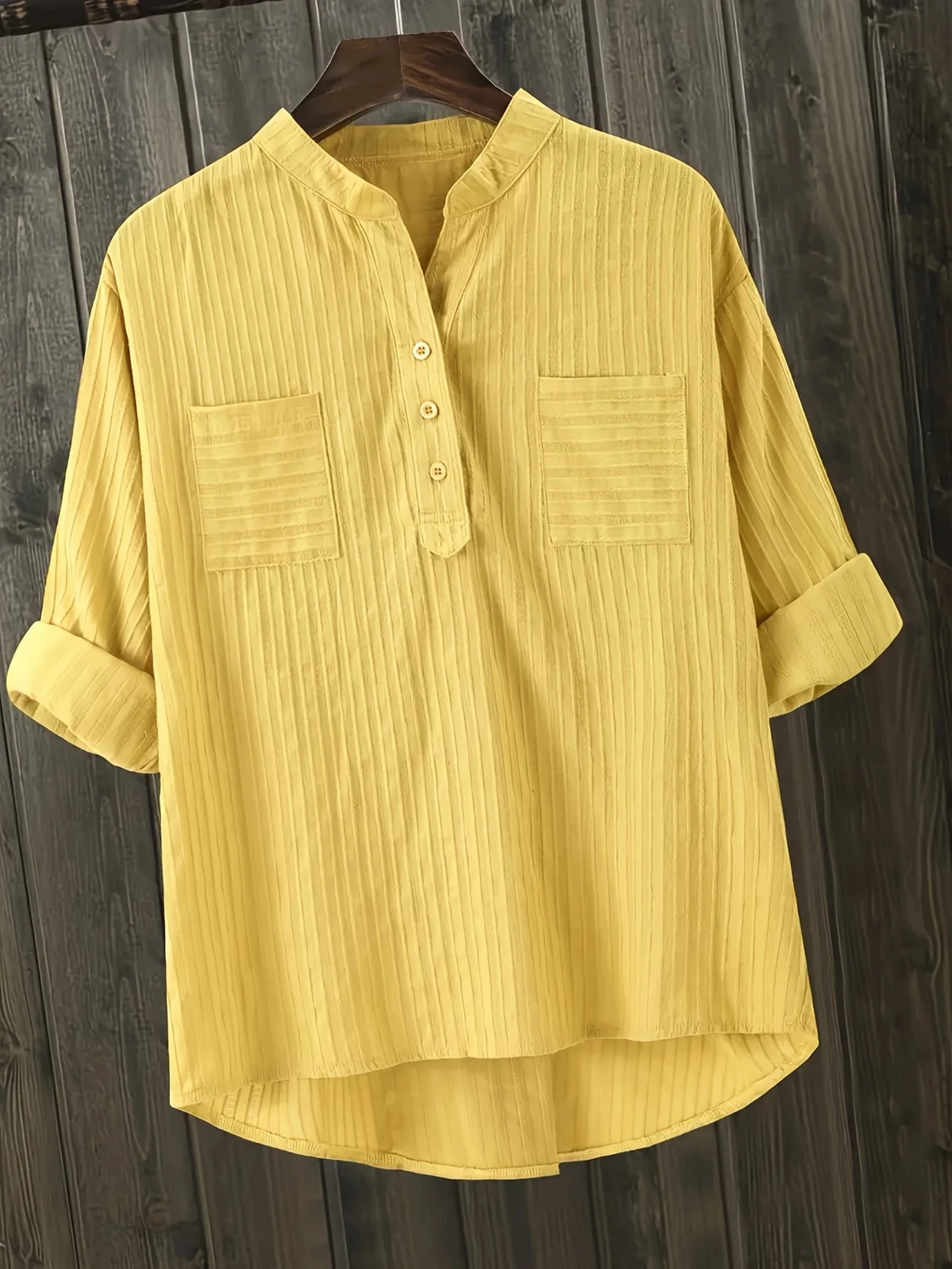 Lianne™ - Klassisk hvit bluse