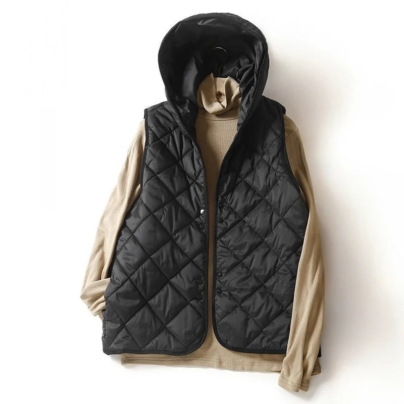 Orelie™- Komfortabel vest med hette