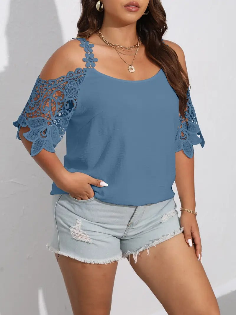 Ralina™ -  Elegant blomstret bluse