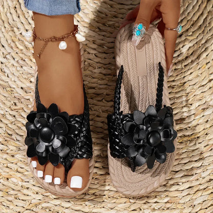 Wilma™ - Stilige, blomstrete sandaler