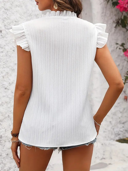 Wendy™ - Bluse med blomsterbroderi