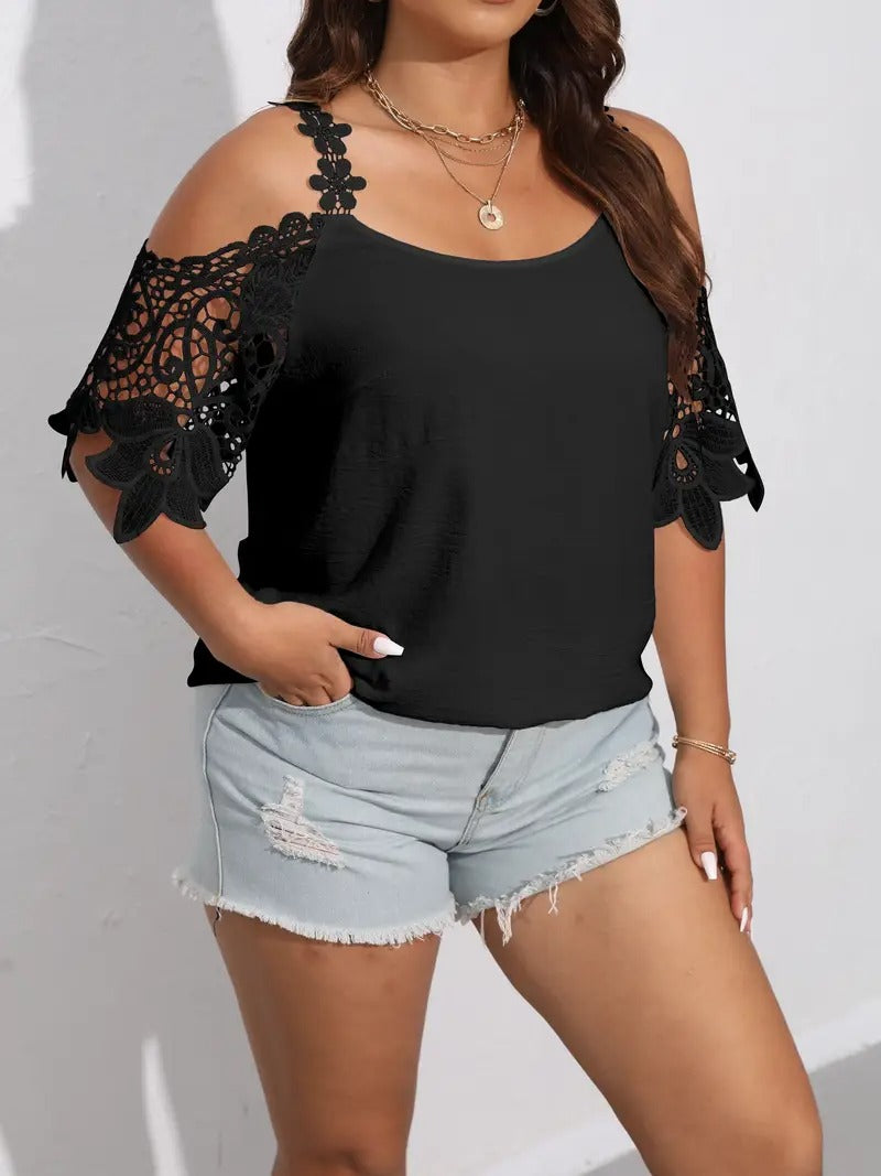Ralina™ -  Elegant blomstret bluse