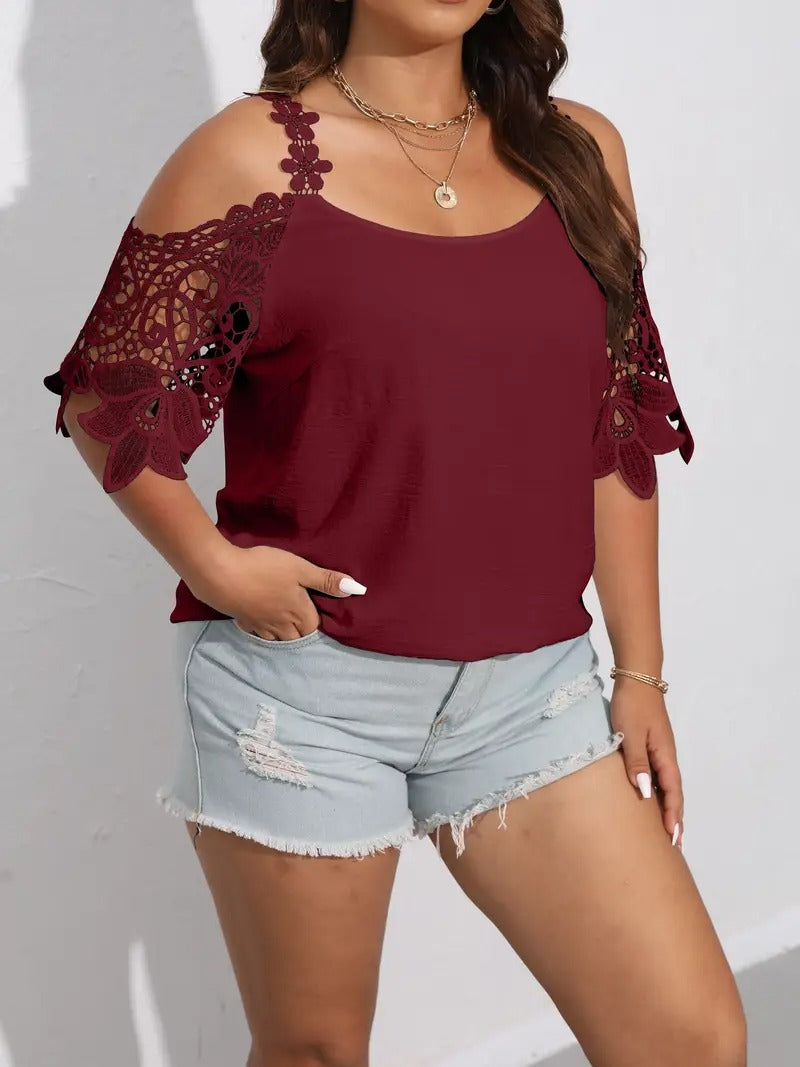 Ralina™ -  Elegant blomstret bluse