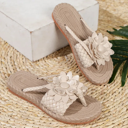 Wilma™ - Stilige, blomstrete sandaler