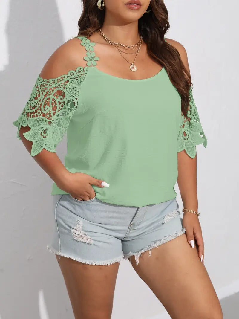 Ralina™ -  Elegant blomstret bluse