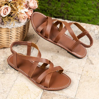 Ulla™ - Sandaler med kryssstropper