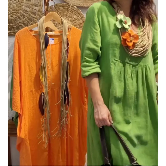 Cyra™ - Flytende boho-kjole
