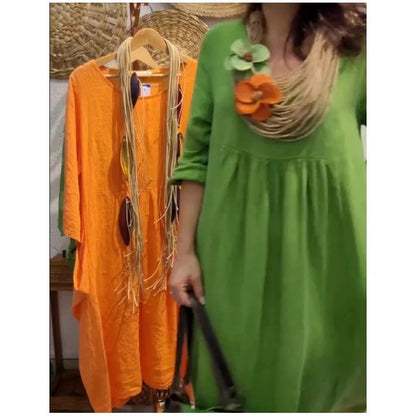 Cyra™ - Flytende boho-kjole